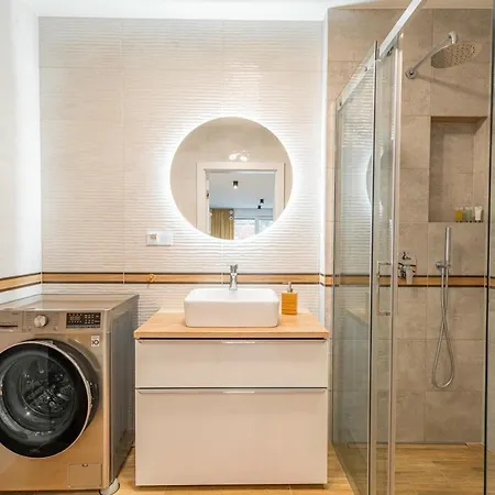 Horyzont Apartamenty-anton-piekny Blisko Centrum, Dwie Sypialnie, Prywatny Garaz Lejlighed *